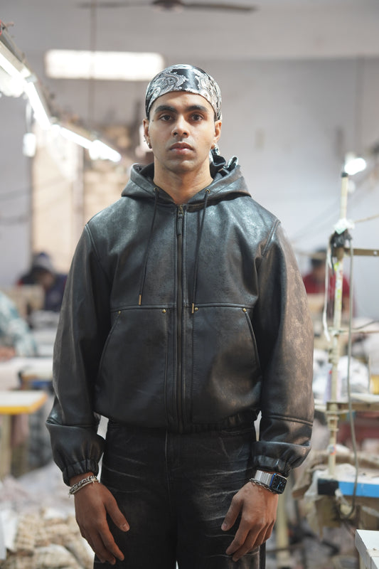 THE OBSIDIAN HOOD JACKET — PREMIUM LIMITED RELEASE